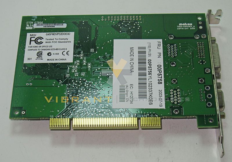 IBM 2849 GXT135P Graphics Adapter