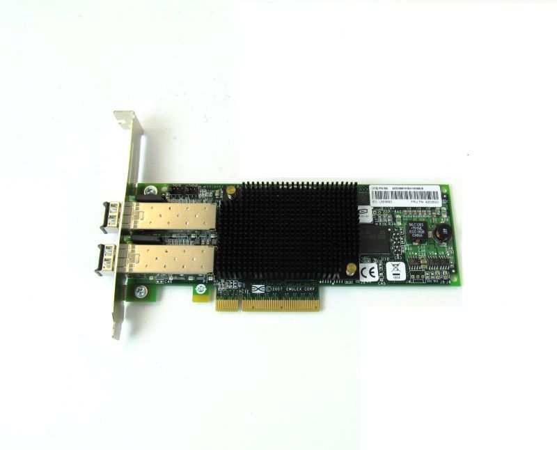 IBM 42D0500 Emulex 8GB FC Dual Port PCIE HBA Host Bus Adapter Card 42D0496