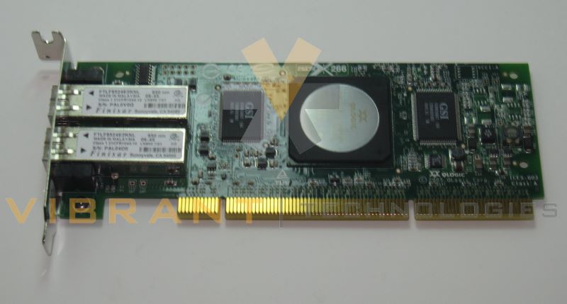 Qlogic QLA2462 4Gb/s PCI-X Dual Channel FC-AL HBA