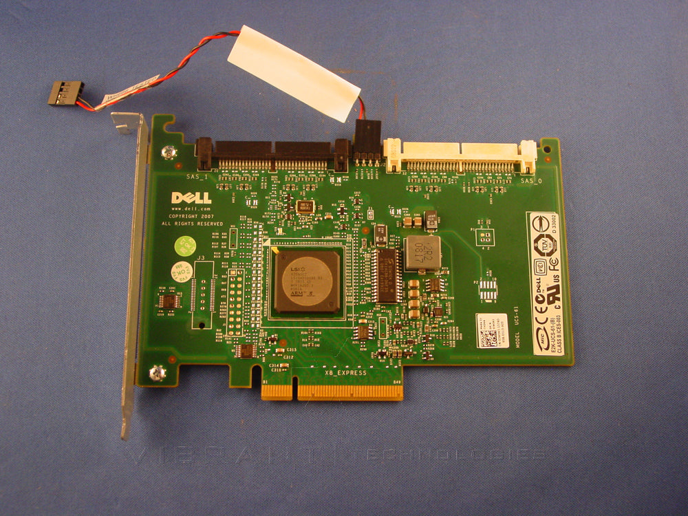 Dell 0JW063 SAS 6i R PCI-E Raid Controller