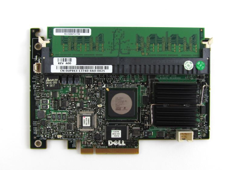 Dell 0UF963 PERC 5i Sas Dual Channel Raid Controller
