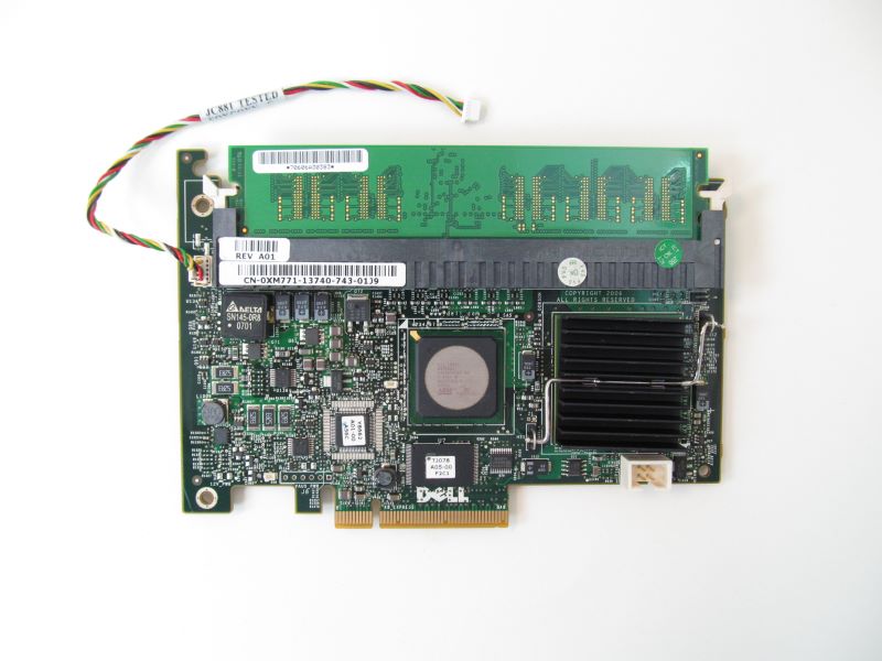 Dell 0XM771 Perc 5I Raid w/256MB