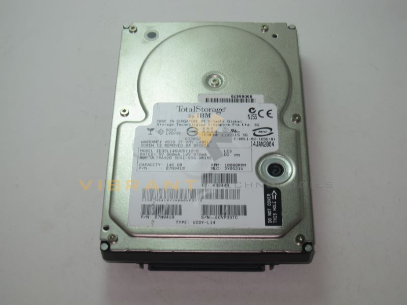 IBM 07N9418 146GB Ultra 320 10K