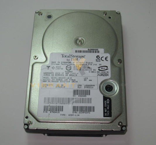 IBM 07N9418-no-tray 146GB Ultra 320 10K
