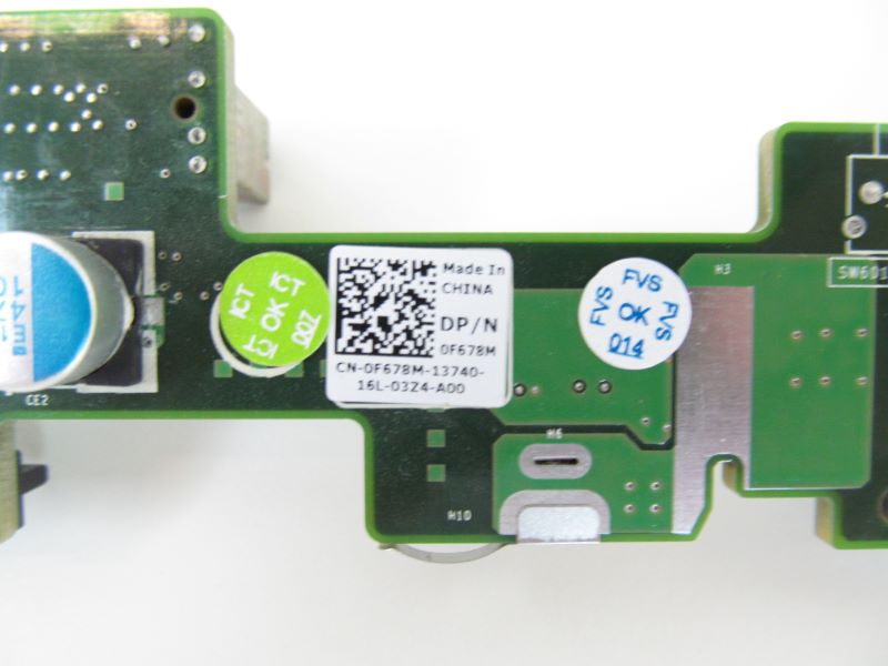 Dell F678M R410 SAS Backplane