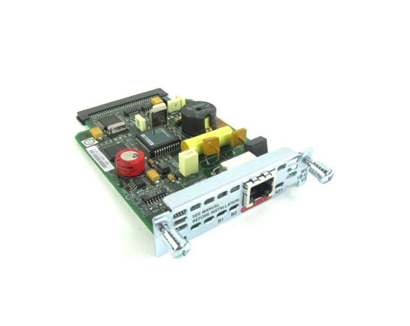 Cisco WIC-1B-U-V2 1PT ISDN BRI NT1 WAN INT CARD