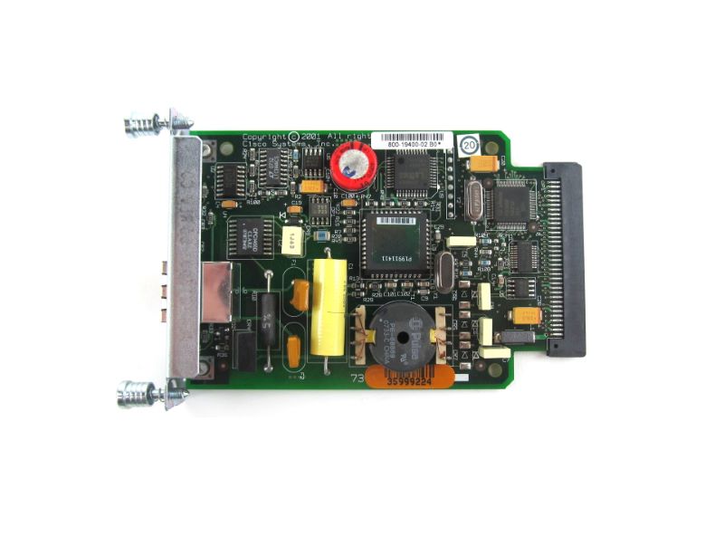 Cisco WIC-1B-U-V2 1PT ISDN BRI NT1 WAN INT CARD