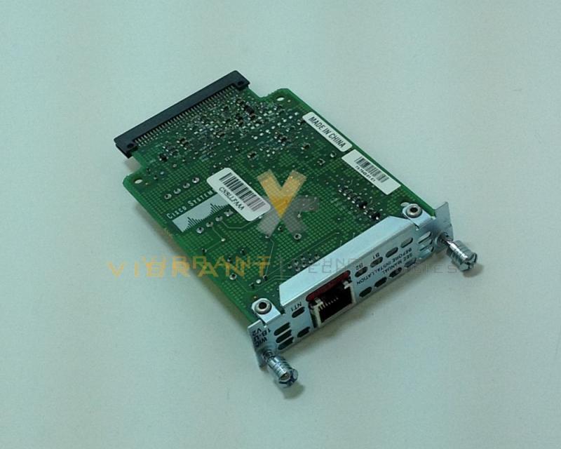 Cisco WIC-1B-U-V2 1PT ISDN BRI NT1 WAN INT CARD