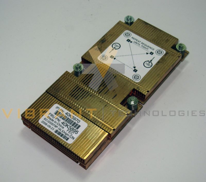 IBM 40K5895 Bladecenter LS21 / LS41 Heatsink