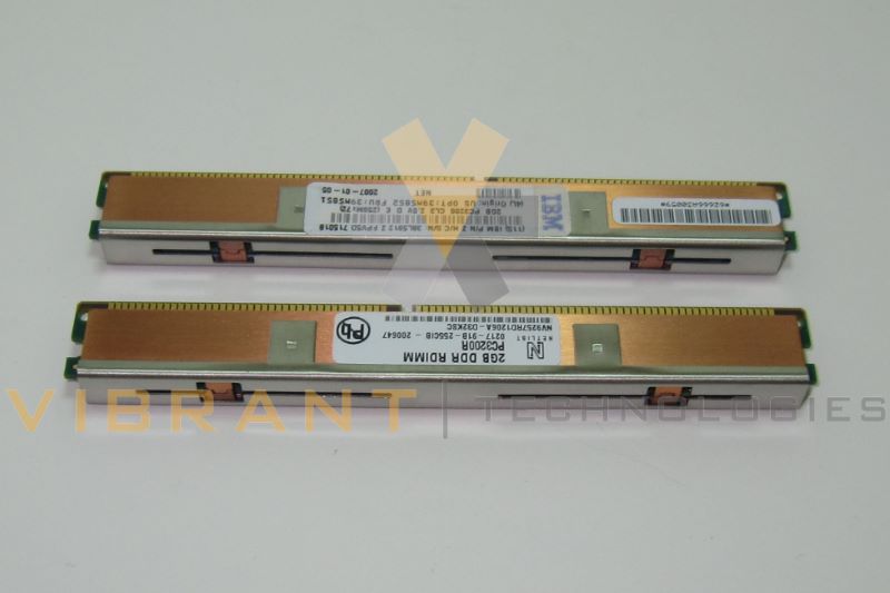 IBM 39M5852 4GB (2X2GB) PC3200 400MHZ ECC
