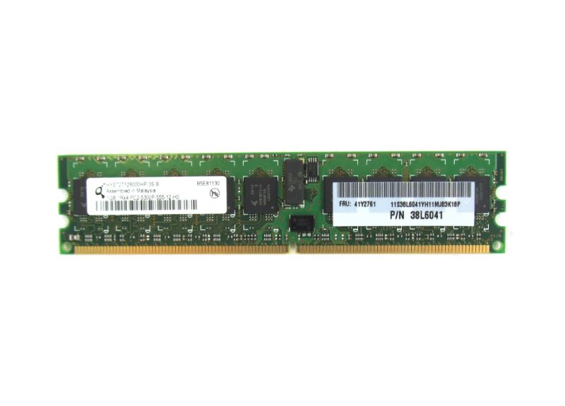 IBM 41Y2761 1Gb DIM PC2-5300 CL5 667MHz RDIMM