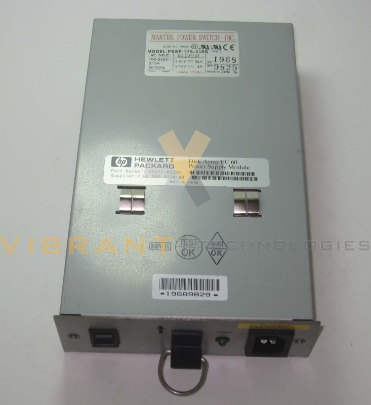 HP A5277-60004 Disk Array FC 60 Power Supply