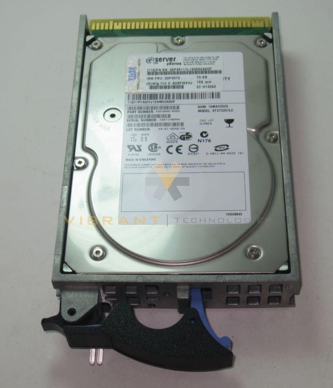 IBM 3159-702X 73.4GB Ultra3 SCSI Disk Drive 10K 80-Pin 160MB/s