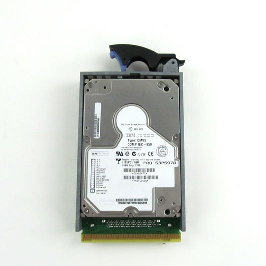 IBM 34L2279 9406 8.58gb disk drive assm.