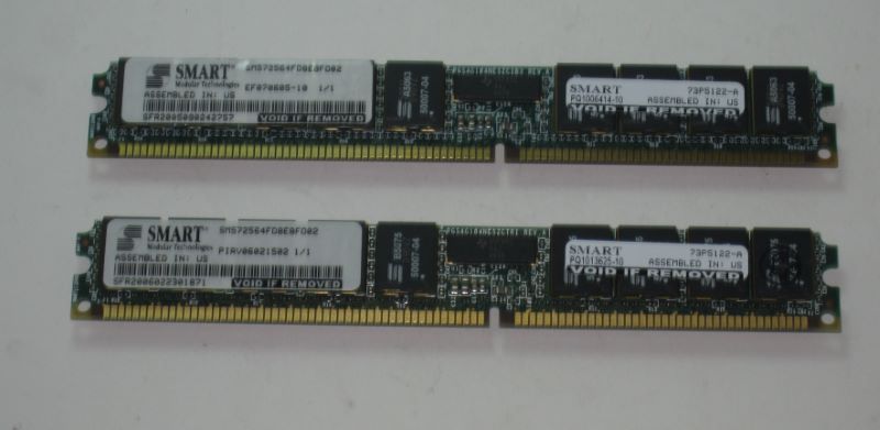 OEM 73P5122 4GB 2X2GB PC3200 Memory Kit 184-pin