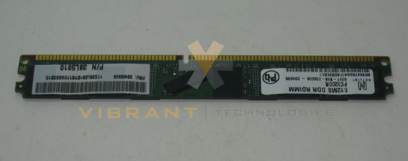IBM 39M5845 512Mb DDR RDIMM PC3200 VLP ECC CL3
