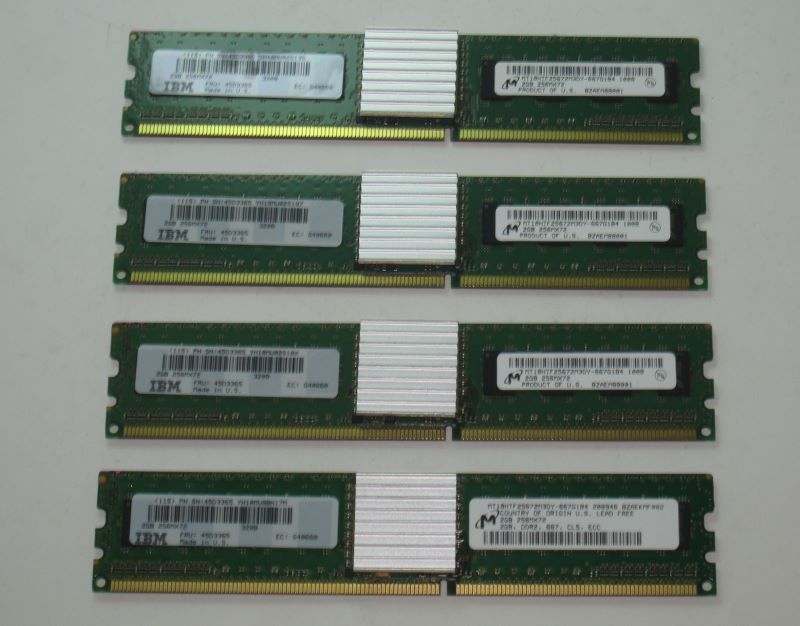 IBM 1921-911X 4 x 2GB DIMM Server Memory