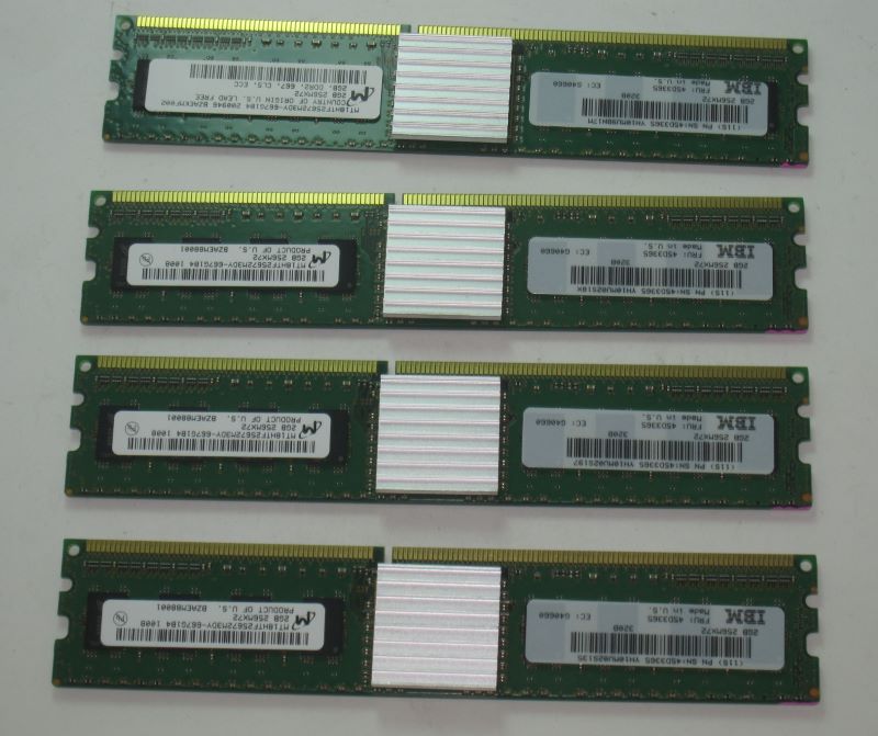 IBM 1921-911X 4 x 2GB DIMM Server Memory