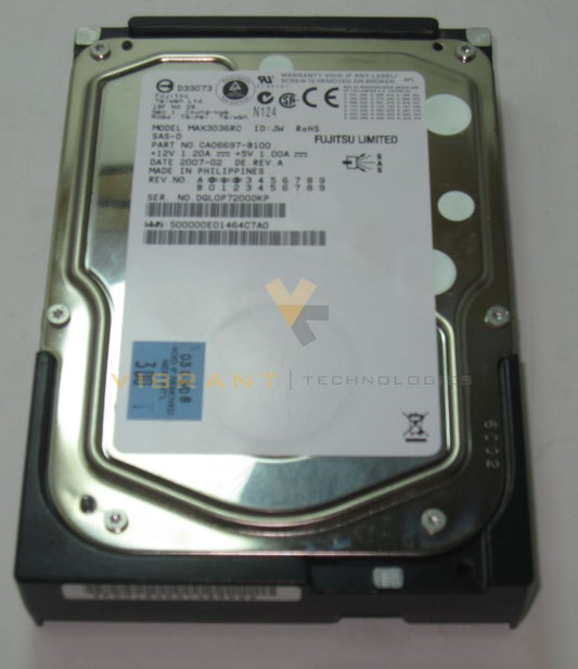 Fujitsu MAX3036RC-M 36GB SAS 15k 3.5" Hard Drive