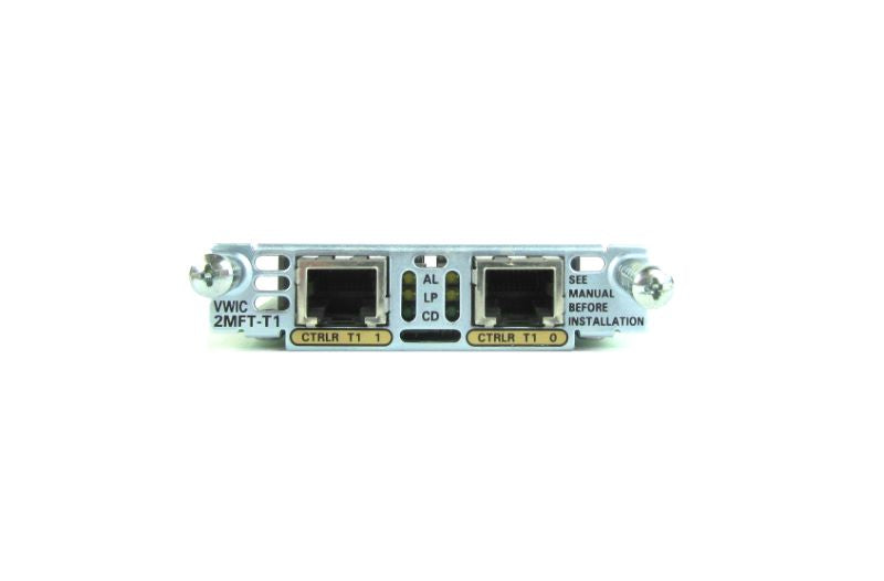 Cisco VWIC-2MFT-T1-DI 2-Port RJ48 Multiflex Trunk with Drop Insert