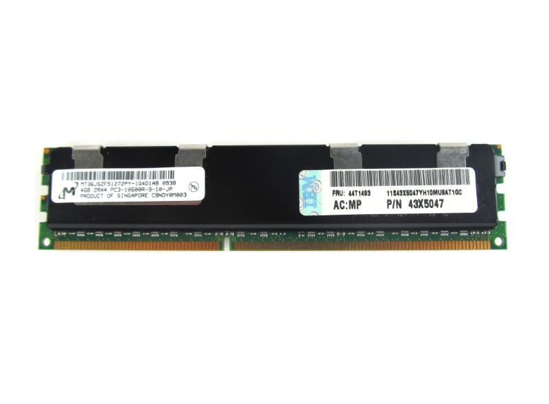IBM 44T1473 4Gb PC3-10600 2RX4 DDR3-1333 Rdimm Server Memory