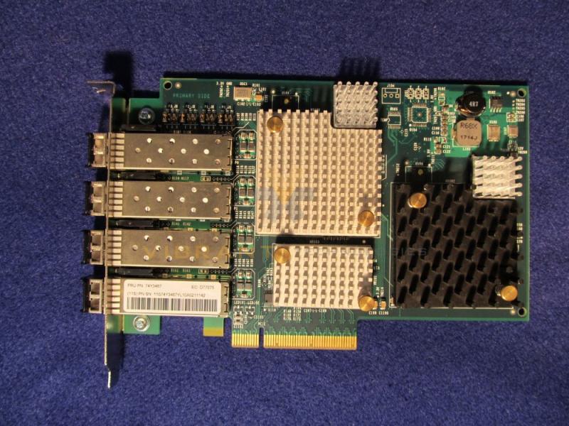 IBM 74Y3467 8Gb PCIe 2 Fibre Channel Adapter 4 Port (x8)