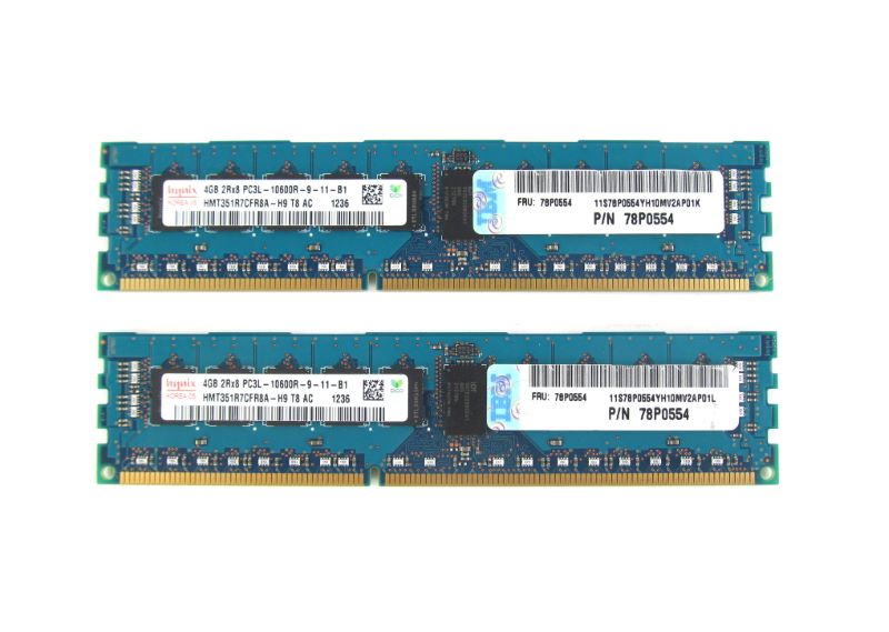 IBM EM08 8GB DDR3 Memory Kit (2 x 4GB) CCIN 31F3
