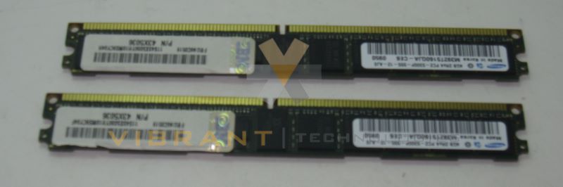 IBM 43X5036 4GB DIMM DDR3 PC2-5300 VLP ECC memory kit