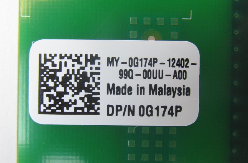 Dell G174P Intel PCI-E Dual Port 1000PT NIC Ethernet Adapter Card