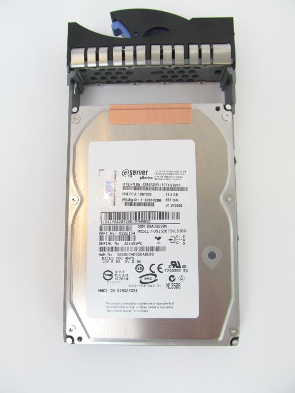 IBM 10N7230 73GB 15K SAS DRIVE