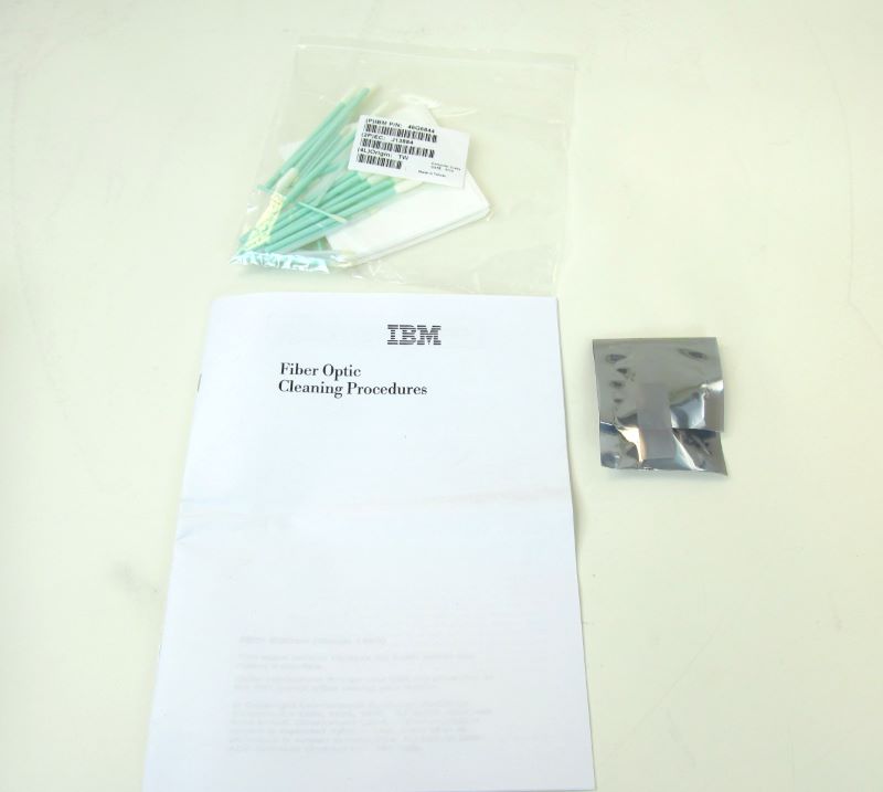 IBM 46G6844 New IBM 46G6844 Fiber Optic Cleaning Tools with Procedure Manual
