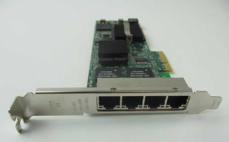Dell HM9JY Intel 4 Port Gb PCI-E NIC Server Network Interface Card