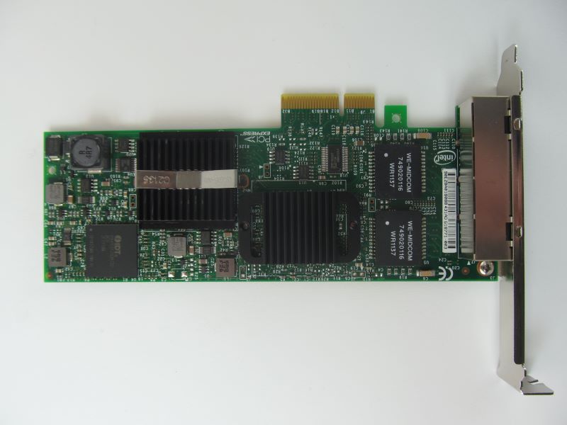 Dell HM9JY Intel 4 Port Gb PCI-E NIC Server Network Interface Card