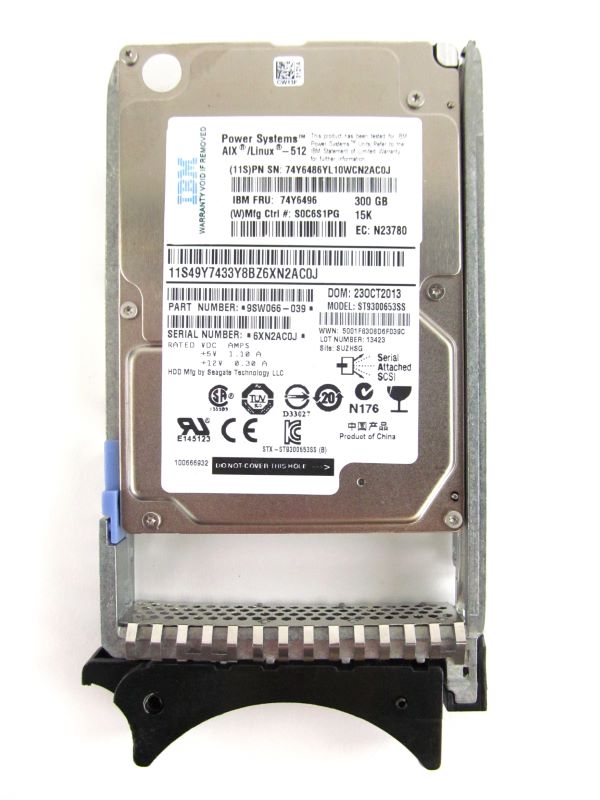 IBM 1880 300GB 15K RPM SAS SFF Hard Disk Drive