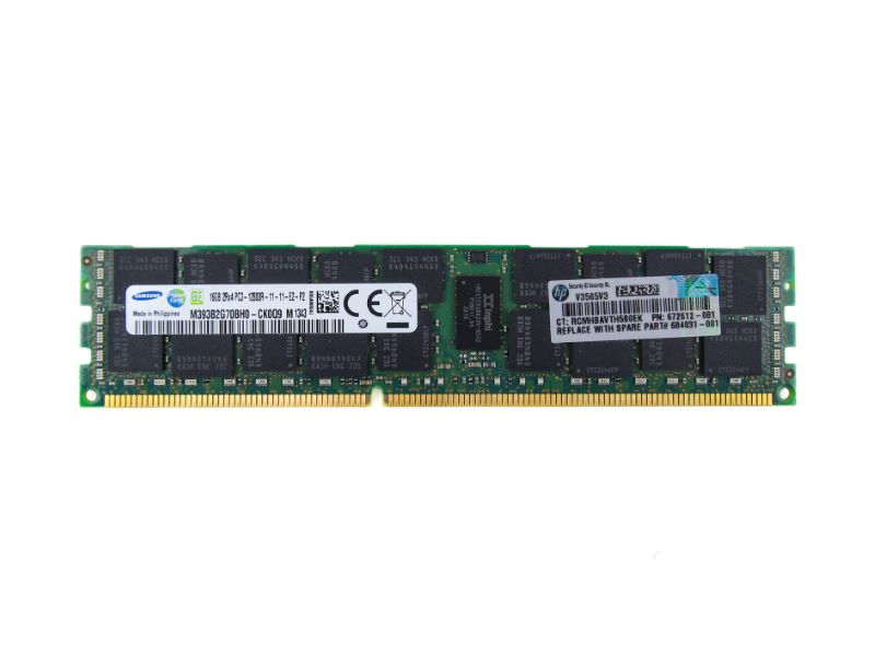 HP 672631-B2116GB 2RX4 PC3-12800R DDR3 Memory DIMM