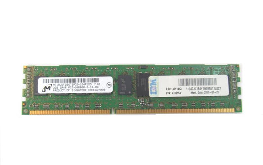 IBM 49Y1433 2Gb PC3-10600R ECC Dual Rank Rdimm Server Memory