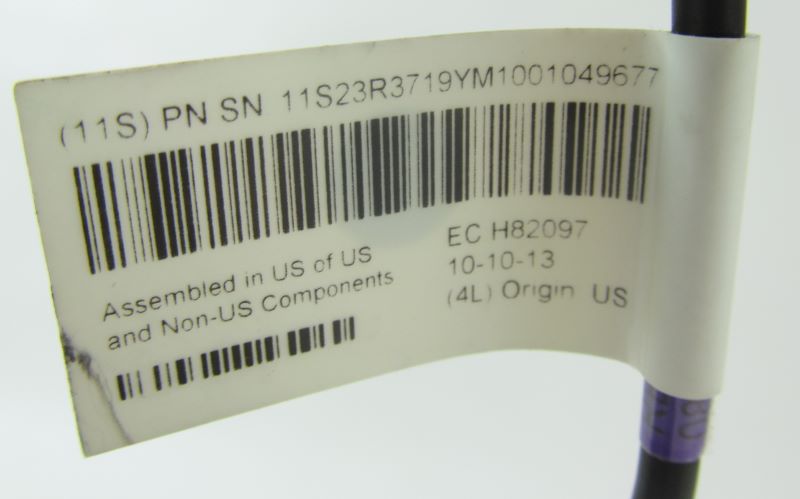 IBM 23R719 Bar Code Scanner for System Storage 3584 Tape Libaries