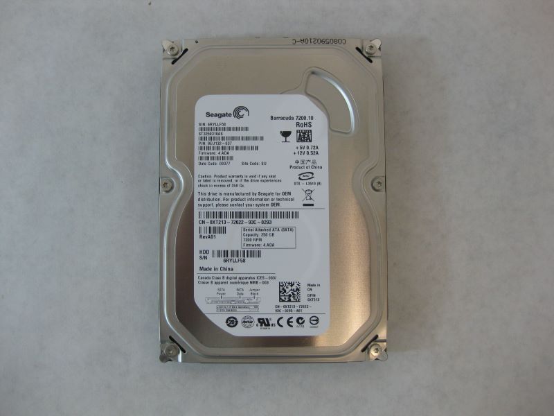 Dell 9EU132-037 250GB SATA 7200RPM Dell Labeled