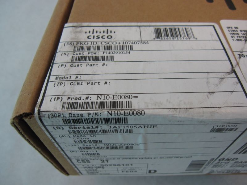 CISCO N10-E0080 8-Port 4Gb FC Expansion Mod for UCS 6120XP