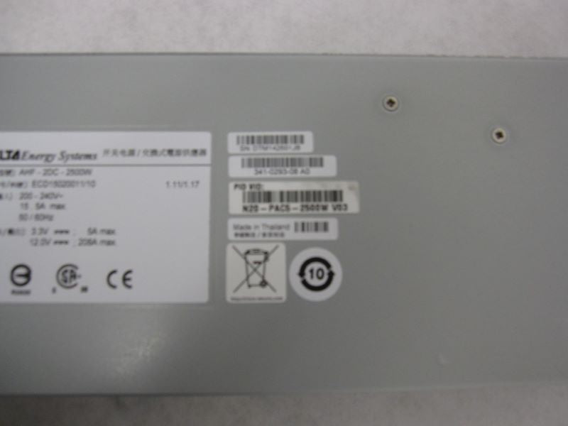 CISCO N20-PAC5-2500W 2500W UCS 5108 POWER SUPPLY