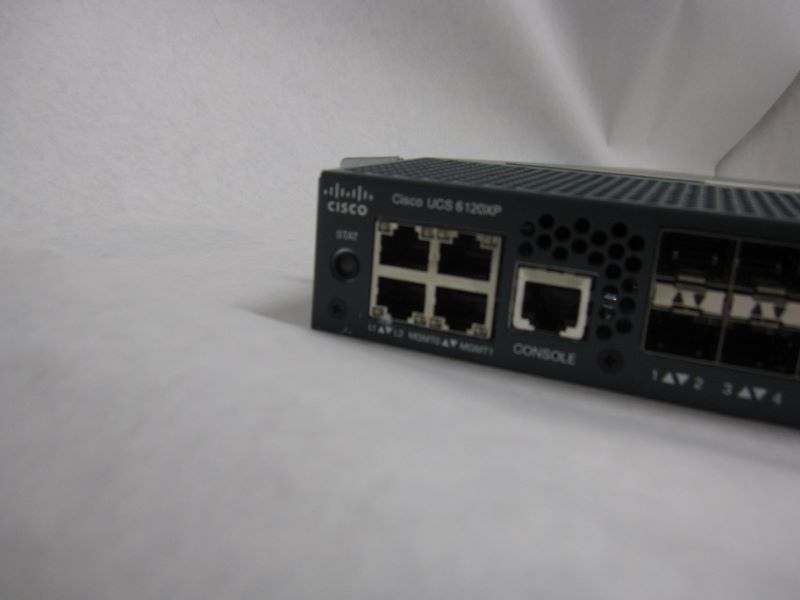 Cisco UCS N10-S6100 6120XP 20-port Fabric Interconnect, No Rack Mount, No PSU