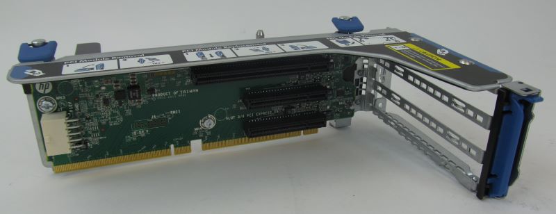 HP 662524-001 ProLiant 3-Slot PCIE Riser Board Card DL380 Gen8 with Bracket