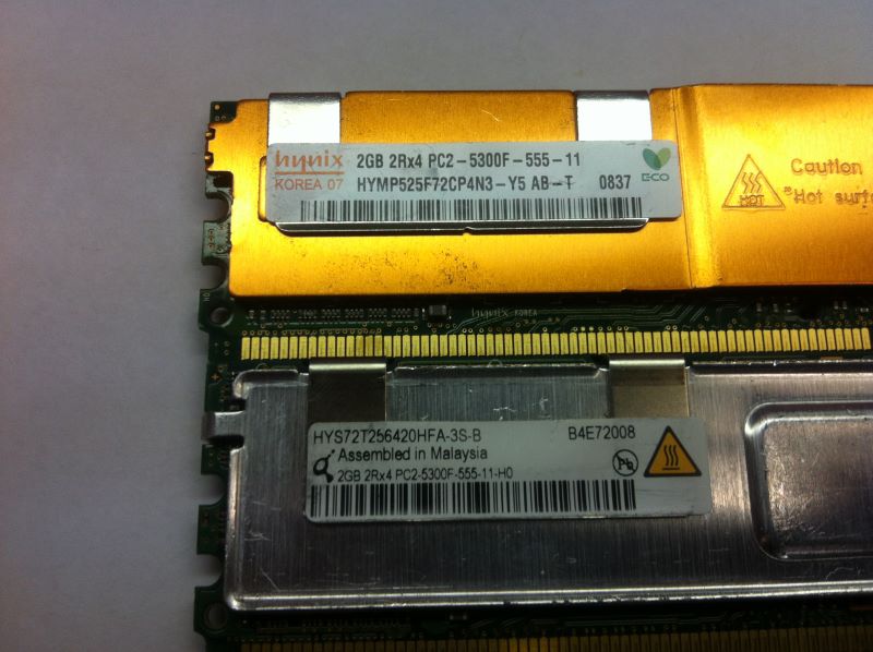 Hynix 2 GB  Dell Labeled DDR2 ECC Server Memory