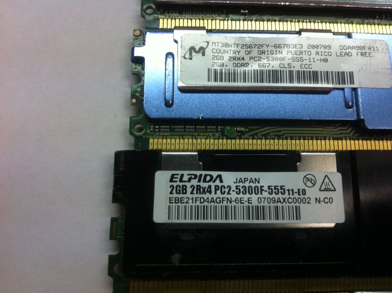 Hynix 2 GB  Dell Labeled DDR2 ECC Server Memory