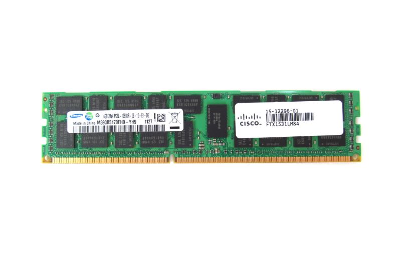 CISCO N01-M304GB1 UCS 4gb DDR3-1333MHz PC3-8500 2Rx8 1.35v Memory DIMM