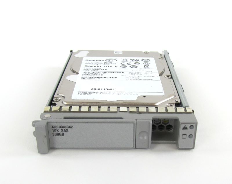 CISCO A03-D300GA2 300gb 10K UCS SAS 2.5" Hard Drive w/ Tray