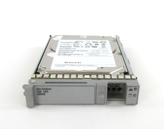 CISCO A03-D300GA2 300gb 10K UCS SAS 2.5" Hard Drive w/ Tray
