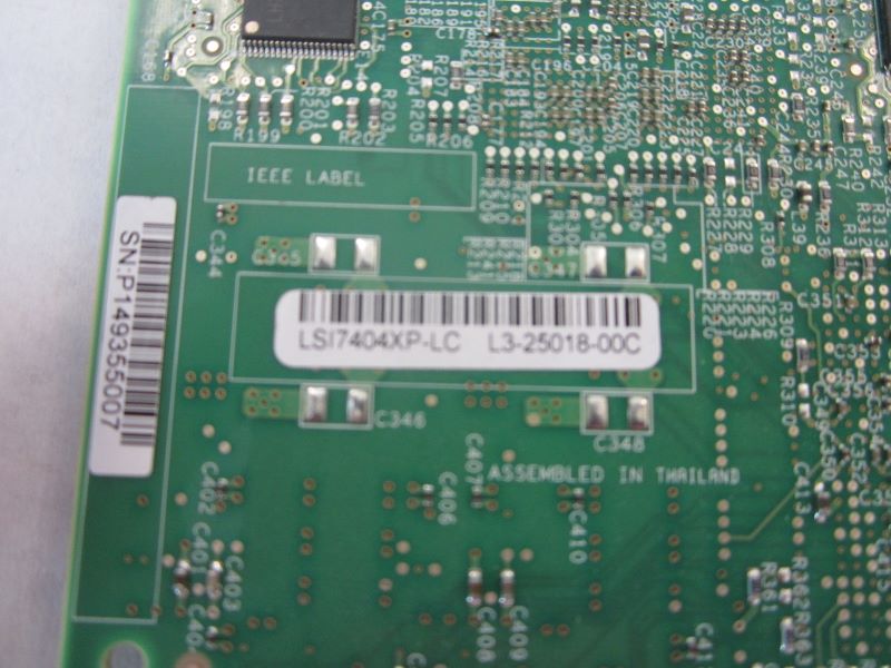 LSI LSI7404XP-LC LSI 4Gb/s Quad-port PCI-X Fibre Channel HBA. 4 X SFP