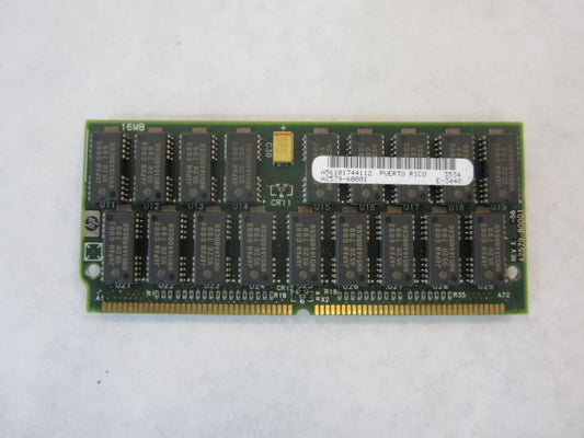 HP A2579-60001 16MB 72-PIN ECC DIMM MEMORY
