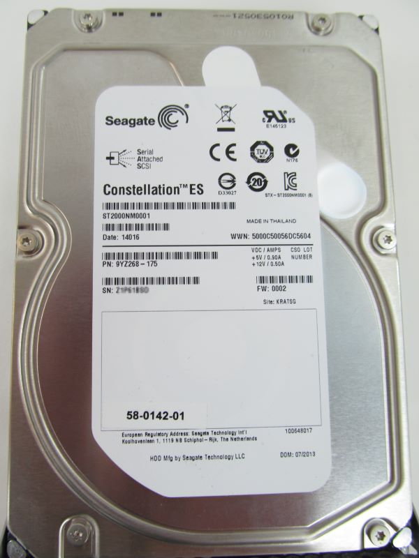 CISCO UCS-HDD2TI2F213 2TB 7.2K 64MB 6GBPS 3.5" SAS Hard Disk Drive